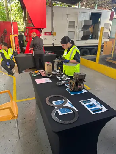Component and systems assessment in Diesel Mechanics Technology.