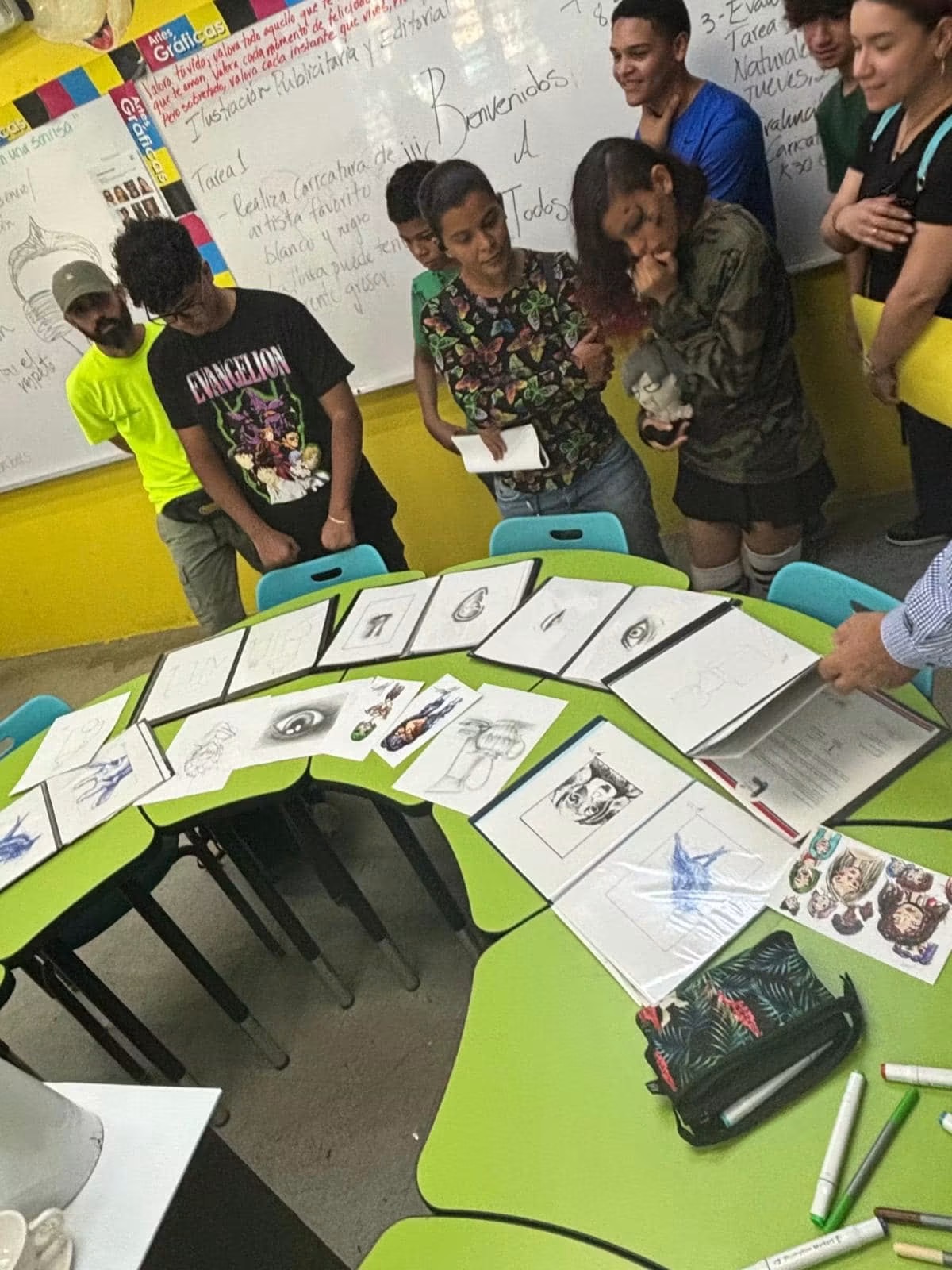 Analysis of student visual work