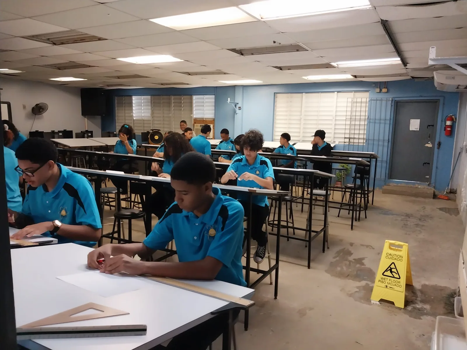 Architectural Drafting and Design class