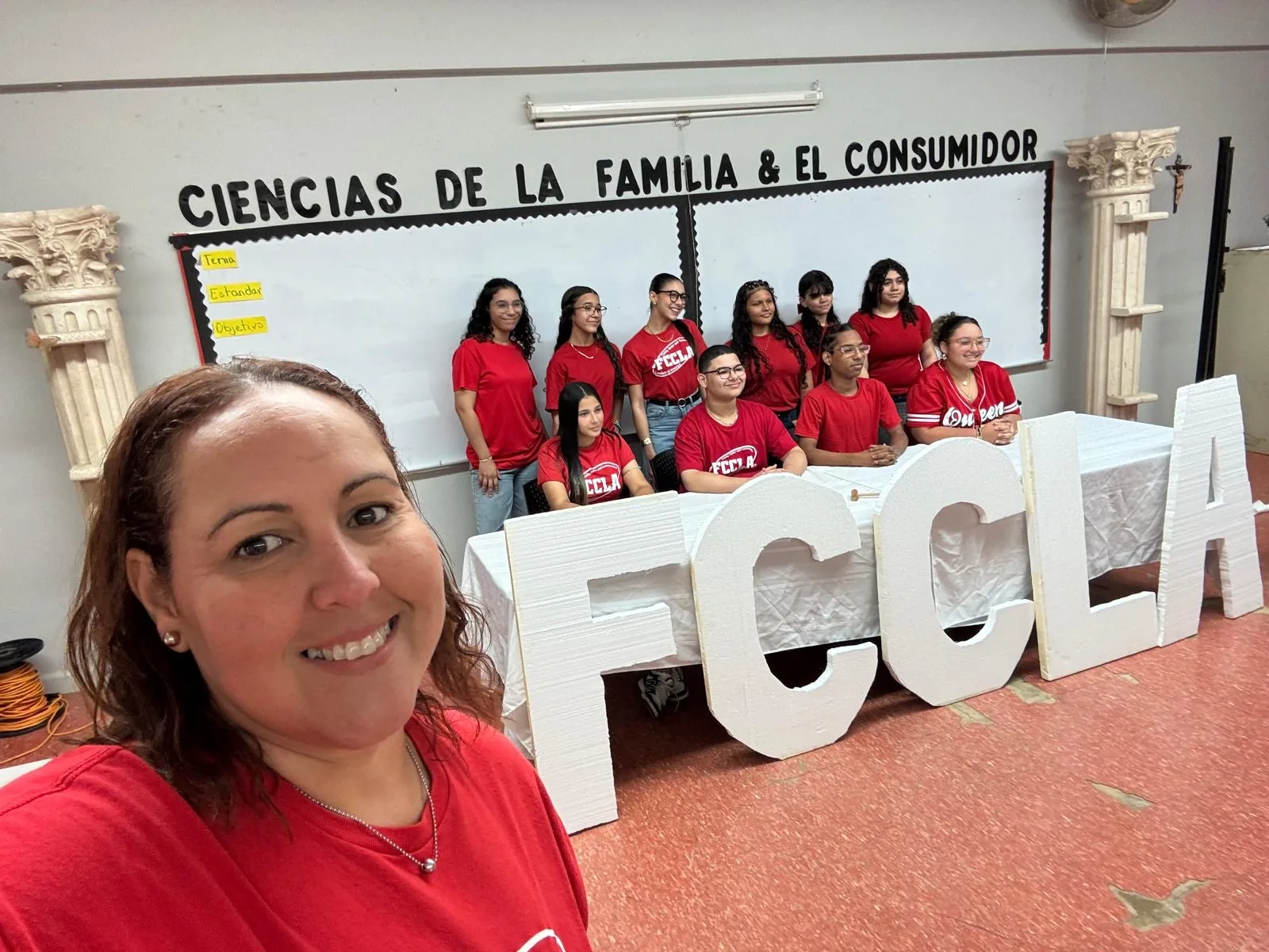Actividad de iniciación del capítulo FCCLA